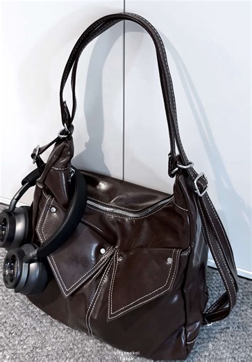 Versatile 3-in-1 Shoulder Bag, Sling Bag, and Backpack