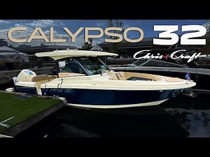 Inside the Gorgeous Calypso 32 from Chris Craft Boats