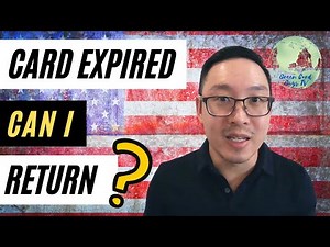 Resident Card expired. Can I return to America?