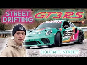 STREET DRIFTING my GT3RS in the Mountains - Sound, Drifts & Donuts - Dolomiti Street - OG Schafechen