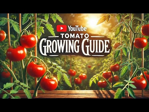 🍅 How to Grow Perfect Tomatoes : From Seed to Harvest 🍅[Complete Guide]
