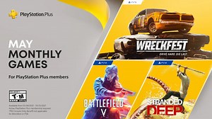Battlefield V, Wreckfest and Stranded Deep are PS Plus games in May