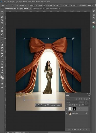 How to Use Your Digital Backdrops
