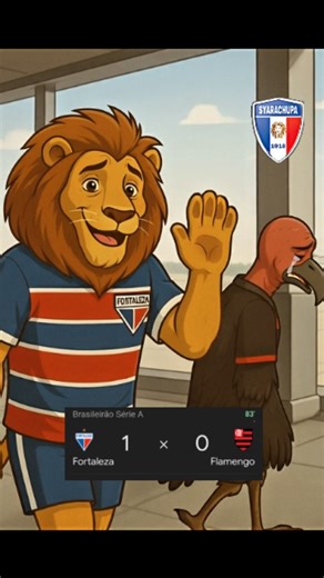Em terra de leão urubu vira janta 😂😂🇫🇷🇫🇷 #fortalezaec #brasileirao #futebol #flamengo | SYARA CHUPA