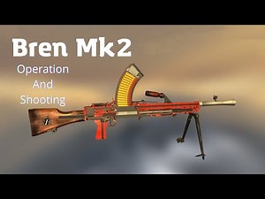How Bren MK 2 Works. Animation Of Operation Of Bren MK 2