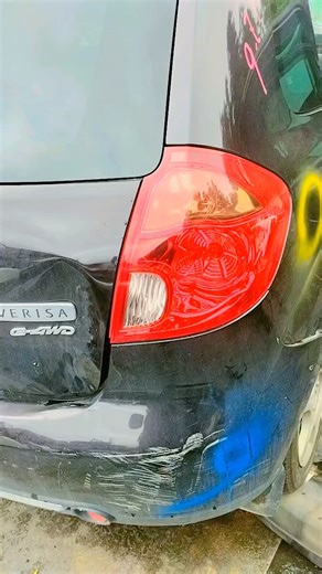 Destroying of Mazda demio #automotive #automobile #automotivetools