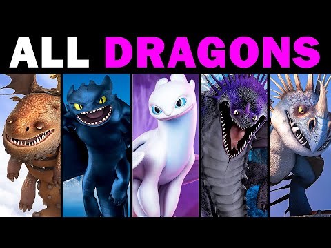 All 107 Dragons Explained! How To Train Your Dragon!