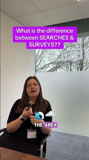 What is the difference between searches and surveys?? Conveyancer, Hannah explains!