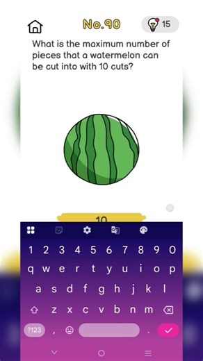 #Level-90🤔🫯#Brain Out Game🫪😜#GamingShorts📈🥴#Plz Guys Support Me✅😍