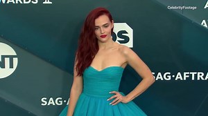 Madeline Brewer is a vision in teal at 26th Annual SAG Awards