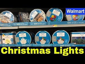Christmas Lights at Walmart 2018