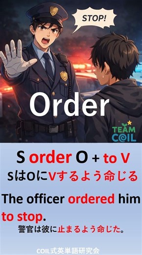 使役系動詞ORDER－０１