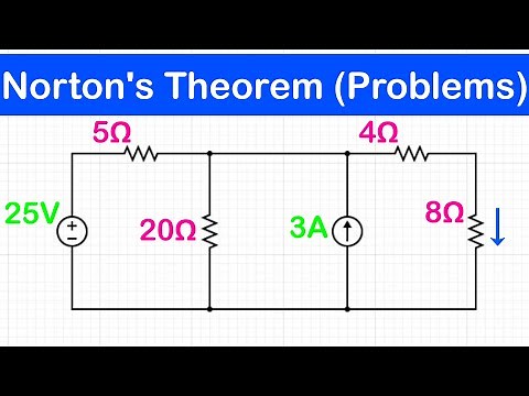 20c - 🔴MIDSEM EXAMS: Norton's Theorem Problems #knust