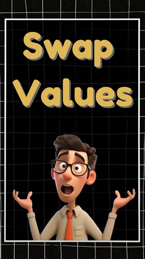 The coding monk on Instagram: "Fastest Way to Swap Variables in JavaScript! ⚡🤯 Most people think XOR is the fastest… but in JavaScript, it’s actually NOT! Here’s the truth 👇 ✔ Temp variable = fastest & most optimized ✔ Destructuring = clean but slightly slower ❌ XOR swap = worst in JS (forces 32-bit integers + slower) Modern JS engines optimize readability over tricks. Write clean code, not clever code. 💛 Follow @thecodingmonk for more JS tips! #javascript #jstips #codingreels #programmingree