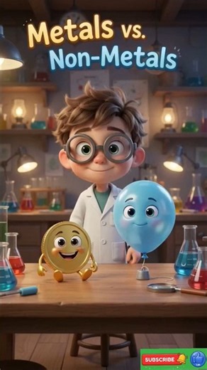 What are Metals & Non-Metals? 💎 | Fun Animated Science Lesson for Kids #scienceforkids