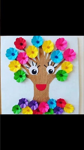 Creative & Beautiful School Art Project Ideas | Easy Craft for Students #shorts