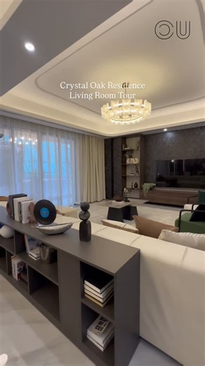 Obsidian Urban Design Kenya on Instagram: "The living room sets the pace of the home. At Crystal Oak Residence, the layout is designed to hold movement without interruption. Clear sightlines. Balanced volumes. Materials chosen to ground the space, not overwhelm it. A room designed to feel composed, whether in use or at rest. Client: @crystaloakresidency2024 Design: @obsidianurbandesignkenya #interiordesign #reels #fyp #explore #design"