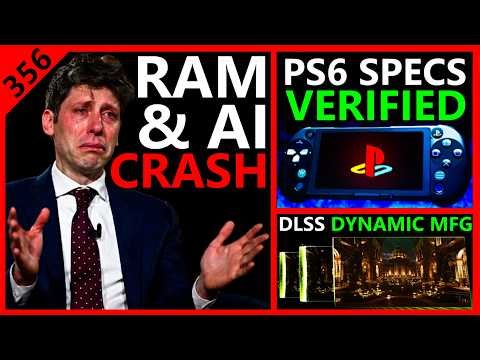 RAM & AI Markets CRASH, PS6 Handheld Specs Verified, Nvidia DLSS Dynamic MFG | Broken Silicon 356