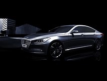 Hyundai previews all-new generation 2015 Genesis premium sedan
