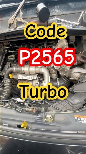 P2565Turbocharger Boost Control Position Sensor #turbo #car #mechanic #ford #fordconnect