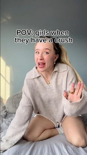 POV: girls when they have a crush🕵️‍♀️