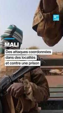 Mali : Des attaques coordonnées dans des localités et contre une prison • FRANCE 24
