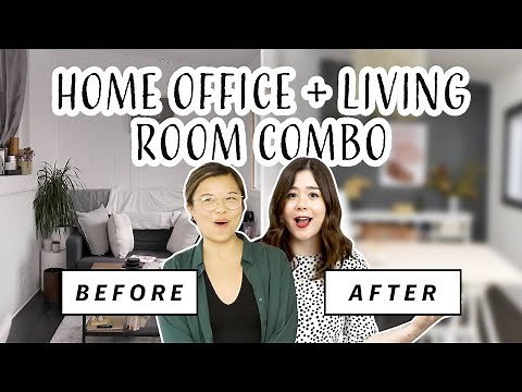 Home Office Makeover | Massive Rental Live-Work Transformation