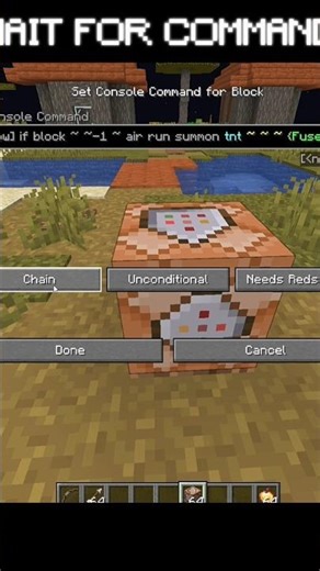 Minecraft Crazy Explosive Arrow Command #shorts #minecraft