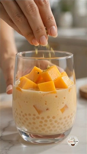 🥭 Easy Mango Dessert You'll Make Again & Again! #vratrecipe
