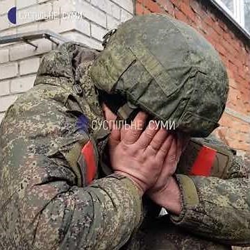 Russian - Ukrainian war | Captured Russian soldier crying