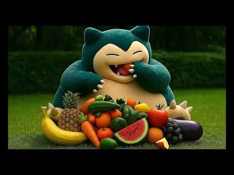 Pokémon: Snorlax in Real Life The Sleepy Giant of Nature 💤🐻