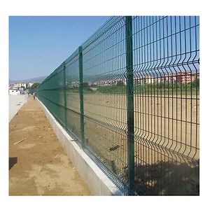 [Hot Item] Durable PVC Coated 3D Curved Wire Mesh Fencing Panels