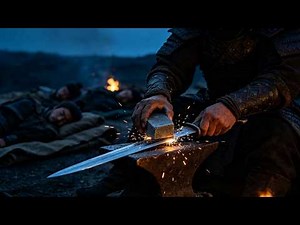 The Whetstone's Song | Viking Music - Sharpening Steel Before Dawn