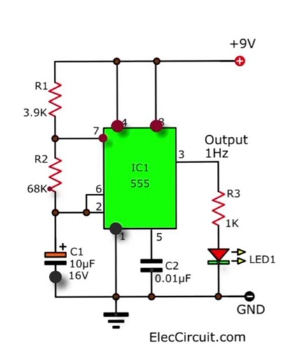 555 Timer IC Full Tutorial 🔥 | Pin Diagram + Working + Circuits #engineering #science #experiment