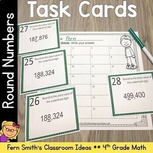 Round Numbers Task Cards