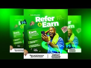 How to Design Social Media Flyer in Minutes! | Photoshop Tutorial