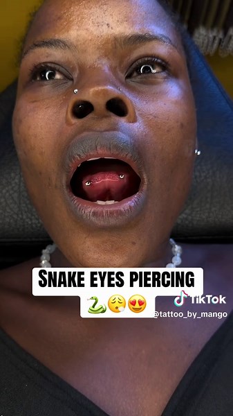 Stunning Snake Eyes Piercing Ideas
