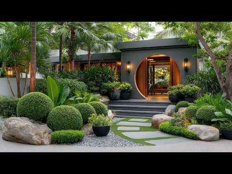 Design a Tranquil Garden Gateway 🌿 Minimalist Zen Outdoor Inspiration