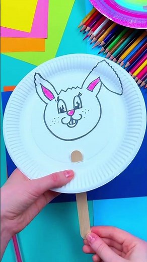 DIY Paper Bunny: Easy Step-by-Step Tutorial! 🐰✂️