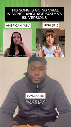 THIS SONG IS GOING VIRAL IN SIGNS LANGUAGE | ASL VS. ISL : REGINA SPEKTOR
