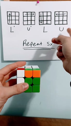 Cool pattern for the Rubik’s cube! 😘 #rubikscube #cube #viralvideo