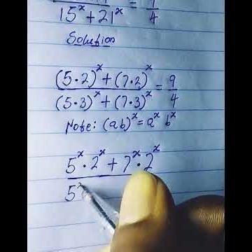 learn how to solve exponential like this, ✍️ very easy 🤓. any questions? #exponential #mathematics