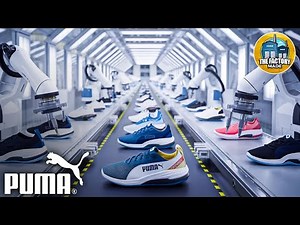 How PUMA Shoes are made in the factory || Why Puma Shoes are so popular?