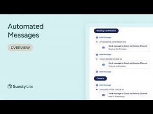Automate Guest Communication with Guesty Lite | Step-by-Step Guide