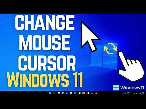 How to Change Mouse Cursor Appearance in Windows 11 | Customize Pointer Style & Theme - Guide