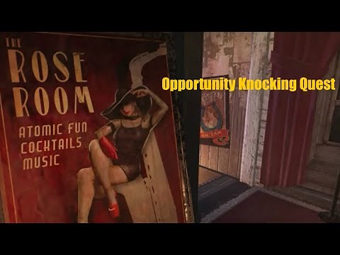 Fallout 76 Opportunity Knocking New Quest - The Rose Room First Look