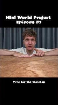 Mini World Project - Episode 7 | Tabletop Installation #MiniWorldProject #diorama #diy #vlog #hanoi