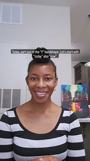 1.9K views · 386 reactions | Y handshape signs, PART 1! Look out for similar signs and hand motion!!! Note: The level of sign for party 拾, play, and today/now is elbows bent and hands in front of the abdomen/sternum and below the chest/breastbone. #deafculture #deaf #play #party #fun #speechdelay #babysign #signlanguage #similar #Y #medical | Miss Deaf Alabama 2009-2011 -Nicole LaMont | Facebook