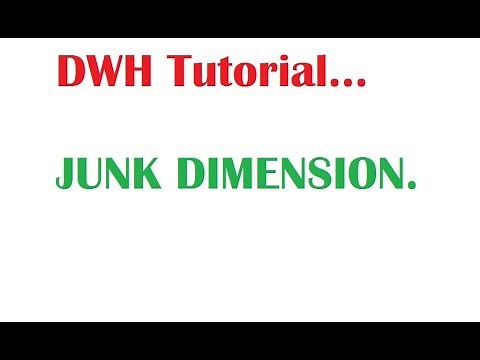 DWH Tutorial 9 : What is Junk Dimension in Dimensional Modeling