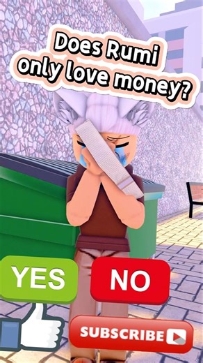 Does Rumi only love money？| Michael Roblox RP